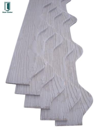 ไม้ปิดกันนกเฌอร่า ลอนคู่สีปูนหนา 8มิลกว้าง 6นิ้วยาว 300ซม. เข้ากับลอนกระเบื้องได้อย่างลงตัว